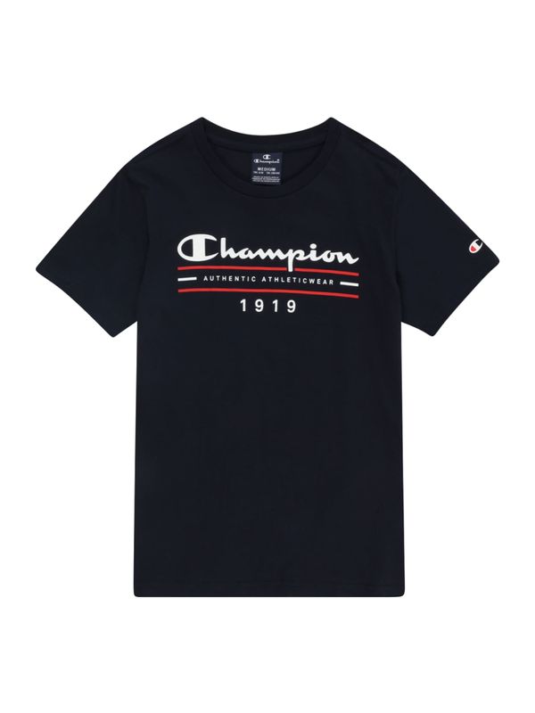 Champion Authentic Athletic Apparel Champion Authentic Athletic Apparel Тениска  морскосиньо / ярко червено / бяло