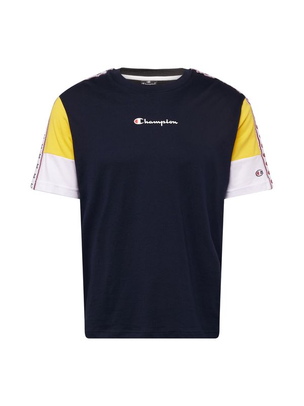 Champion Authentic Athletic Apparel Champion Authentic Athletic Apparel Тениска  морскосиньо / жълто / червено / бяло