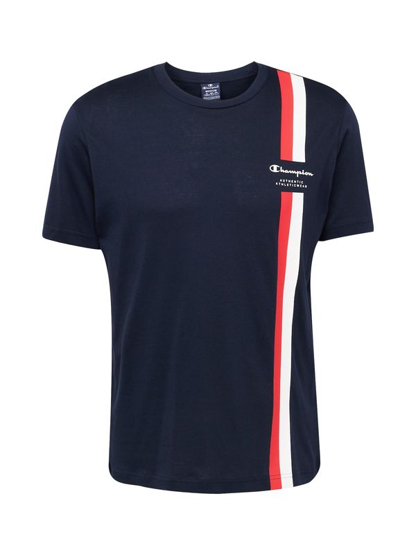 Champion Authentic Athletic Apparel Champion Authentic Athletic Apparel Тениска  нейви синьо / червено / бяло