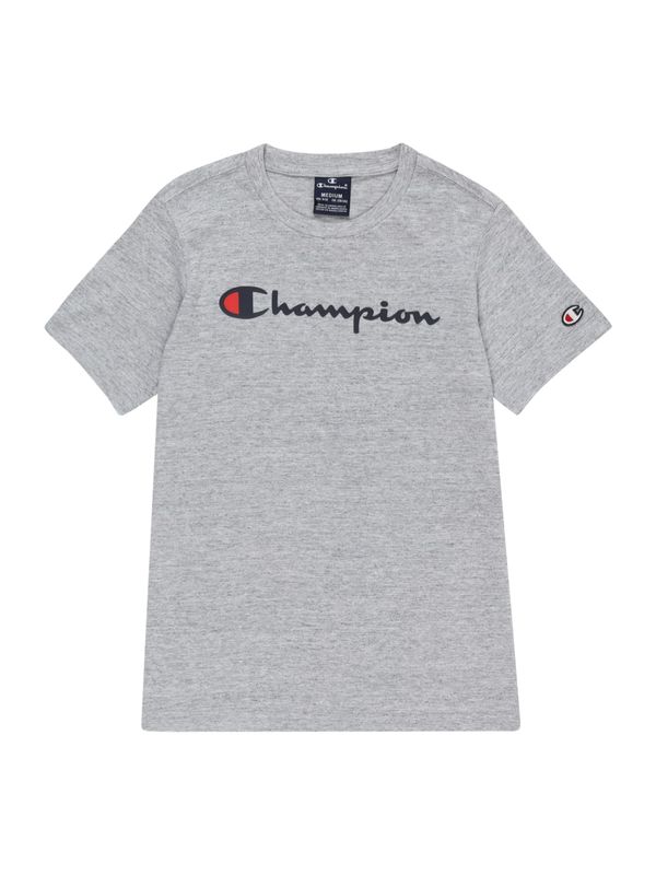 Champion Authentic Athletic Apparel Champion Authentic Athletic Apparel Тениска  нейви синьо / сив меланж / ярко червено / естествено бяло