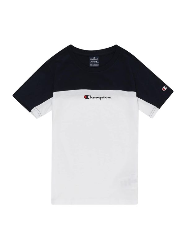 Champion Authentic Athletic Apparel Champion Authentic Athletic Apparel Тениска  нощно синьо / бяло