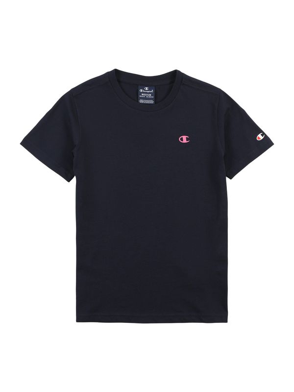 Champion Authentic Athletic Apparel Champion Authentic Athletic Apparel Тениска  нощно синьо / светлорозово / червено / бяло