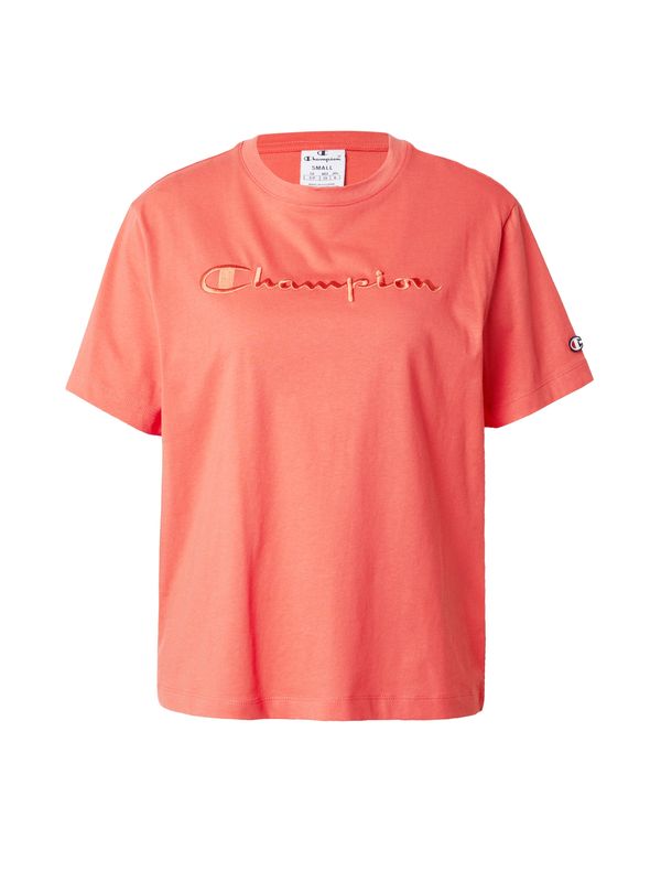 Champion Authentic Athletic Apparel Champion Authentic Athletic Apparel Тениска  оранжево / розово
