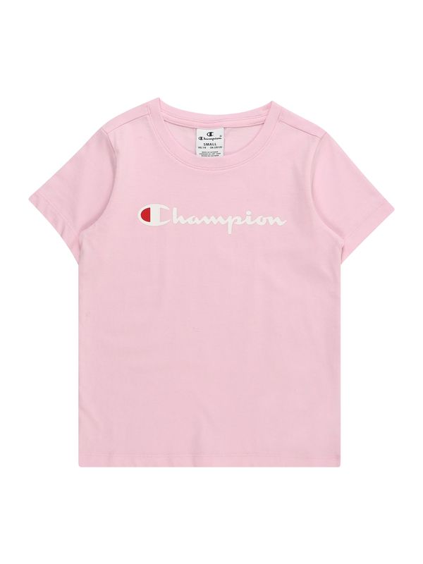 Champion Authentic Athletic Apparel Champion Authentic Athletic Apparel Тениска  розово / червено / мръсно бяло