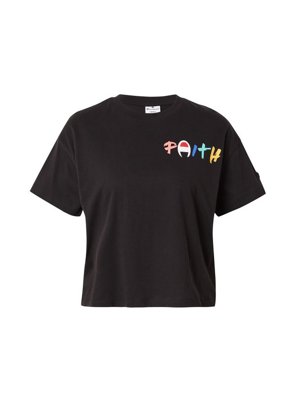 Champion Authentic Athletic Apparel Champion Authentic Athletic Apparel Тениска  синьо / бледорозово / черно / бяло