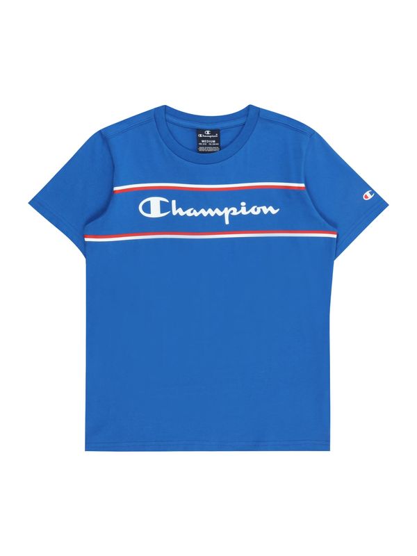 Champion Authentic Athletic Apparel Champion Authentic Athletic Apparel Тениска  синьо / червено / бяло