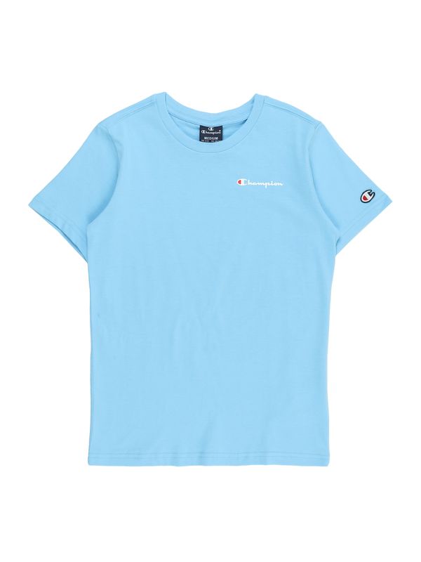 Champion Authentic Athletic Apparel Champion Authentic Athletic Apparel Тениска  светлосиньо / бяло