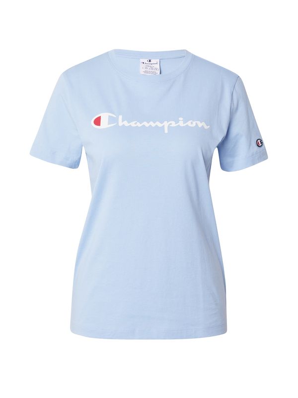 Champion Authentic Athletic Apparel Champion Authentic Athletic Apparel Тениска  светлосиньо / червено / бяло