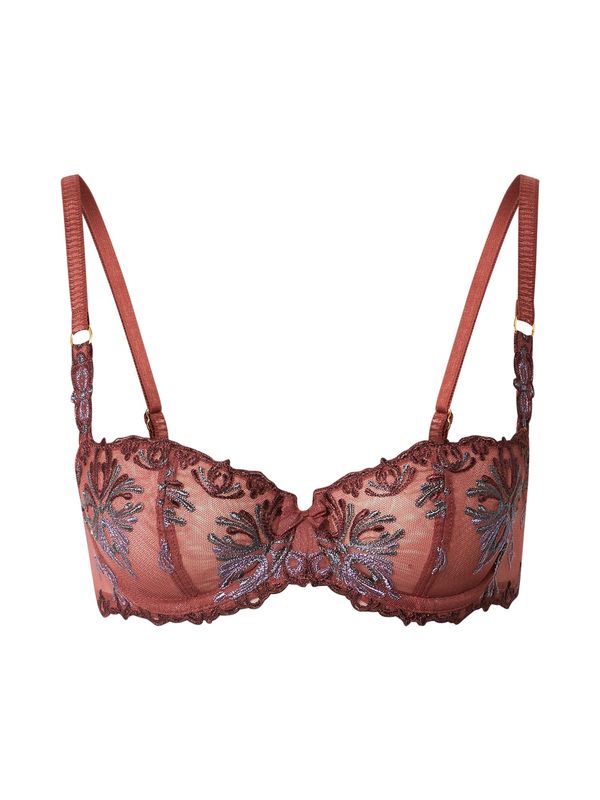 Chantelle Chantelle Сутиен 'CHAMPS ELYSEES'  кафяво / сиво