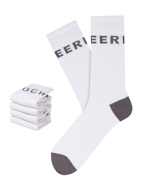 CHEERIO* CHEERIO* Къси чорапи 'Best Friend'  тъмносиво / бяло