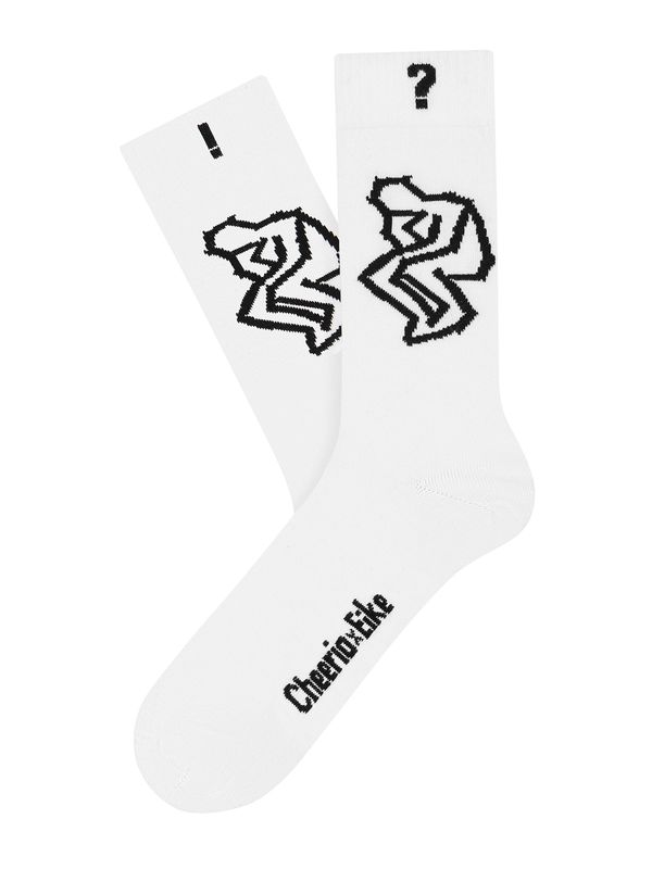 CHEERIO* CHEERIO* Къси чорапи  черно / бяло