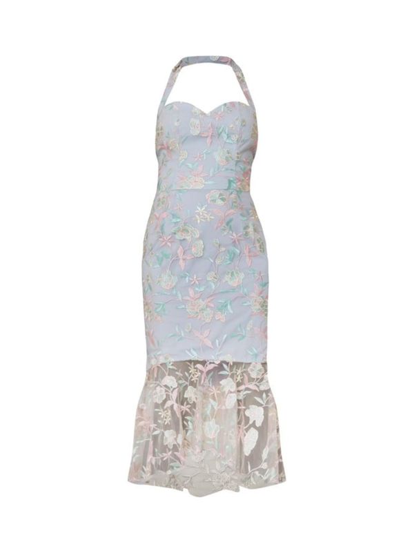 Chi Chi London Chi Chi London Рокля  синьо / светлосиньо / пъстро