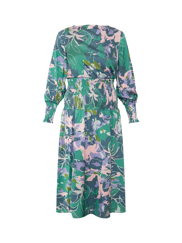 Chi Chi London Chi Chi London Рокля  синьо / зелено / розово