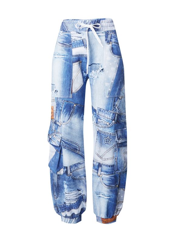 Chiara Ferragni Chiara Ferragni Панталон  син деним / светлосиньо