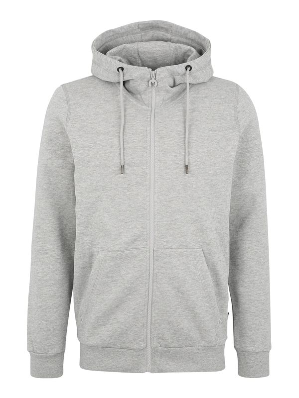 CHIEMSEE CHIEMSEE Спортна жилетка с качулка  сив меланж / нефритено зелено / светлолилаво / оранжево