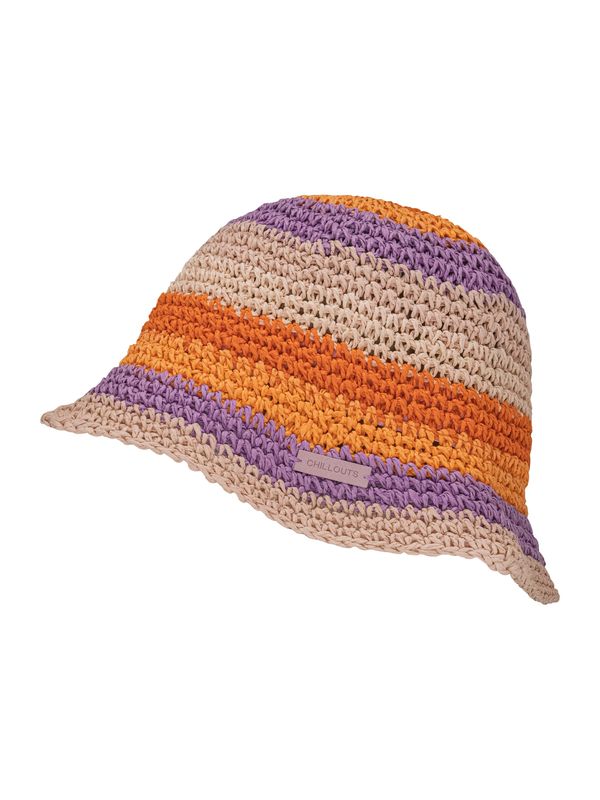 chillouts chillouts Шапка с периферия 'Kos'  тъмнобежово / лилав / оранжево