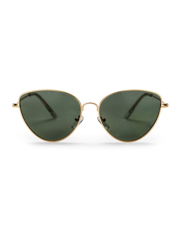CHPO CHPO Слънчеви очила 'LISA'  злато / тъмнозелено