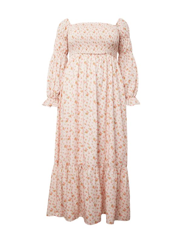 CITA MAASS co-created by ABOUT YOU CITA MAASS co-created by ABOUT YOU Рокля 'Elisa'  зелено / бледорозово / питая / малина