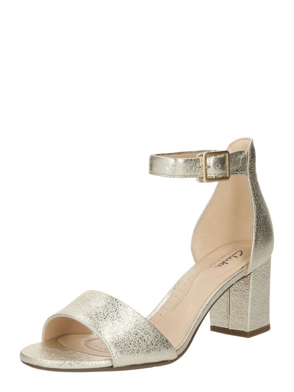 CLARKS CLARKS Сандали 'Deva Mae'  шампанско