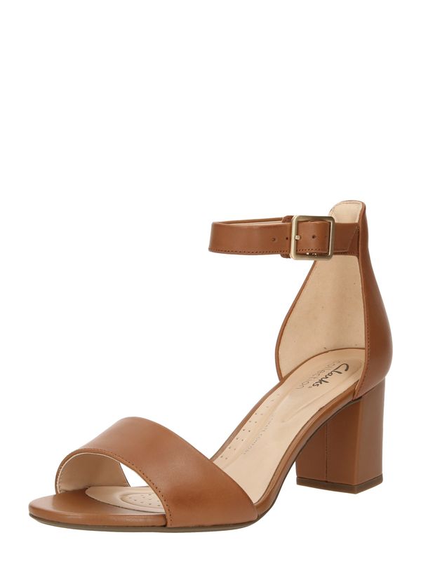 CLARKS CLARKS Сандали 'Deva Mae Tan'  кафяво