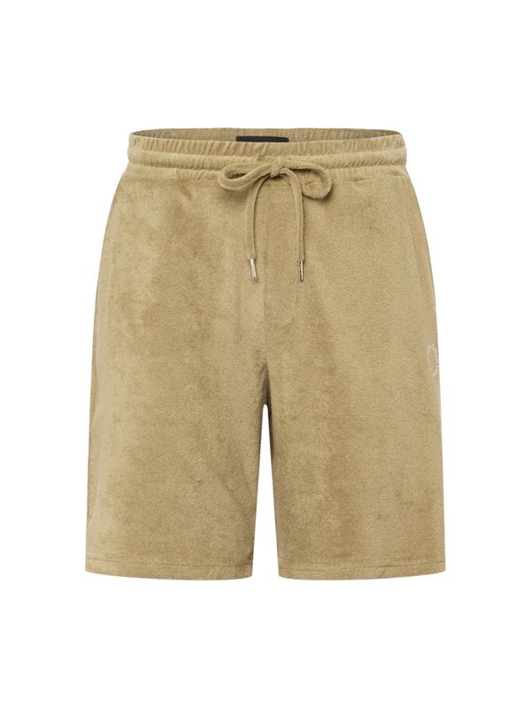 Clean Cut Copenhagen Clean Cut Copenhagen Панталон 'Alberto'  маслина / бяло