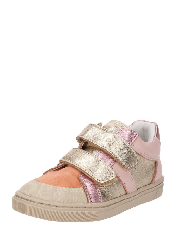 clic clic Ниски обувки  бежово / злато / оранжево / бледорозово