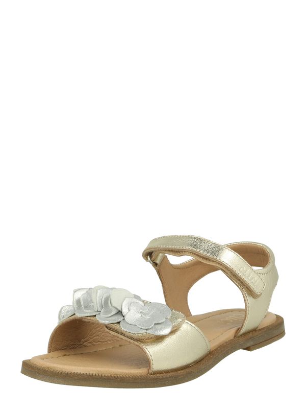 clic clic Сандали  злато / сребърно