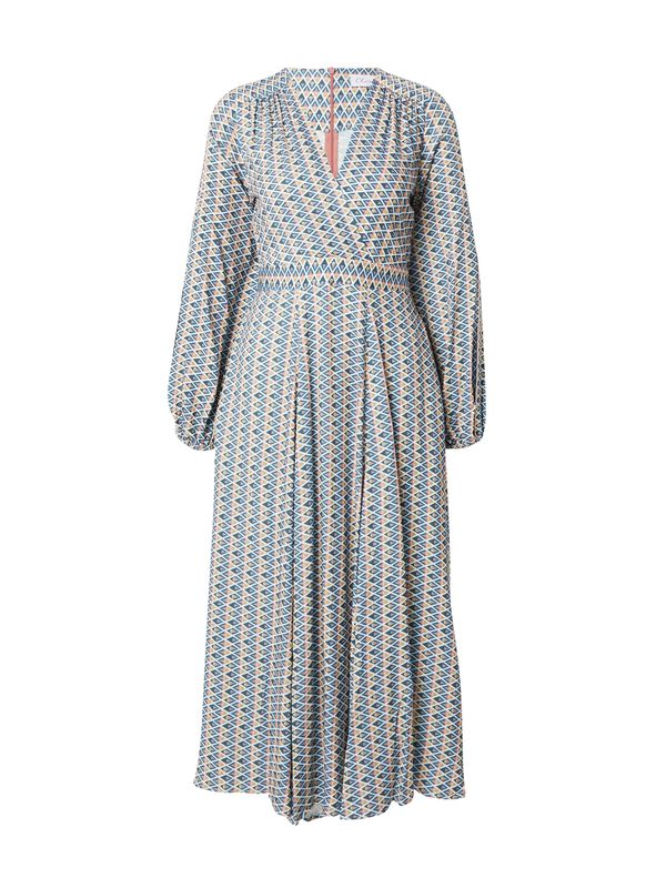 Closet London Closet London Рокля  бежово / нейви синьо / светлосиньо / бяло