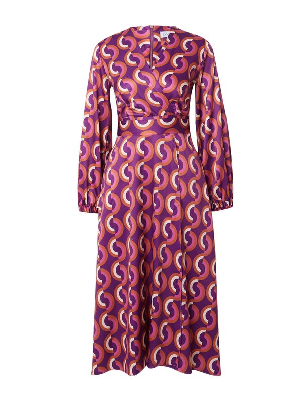 Closet London Closet London Рокля  охра / лилав / розово / бяло