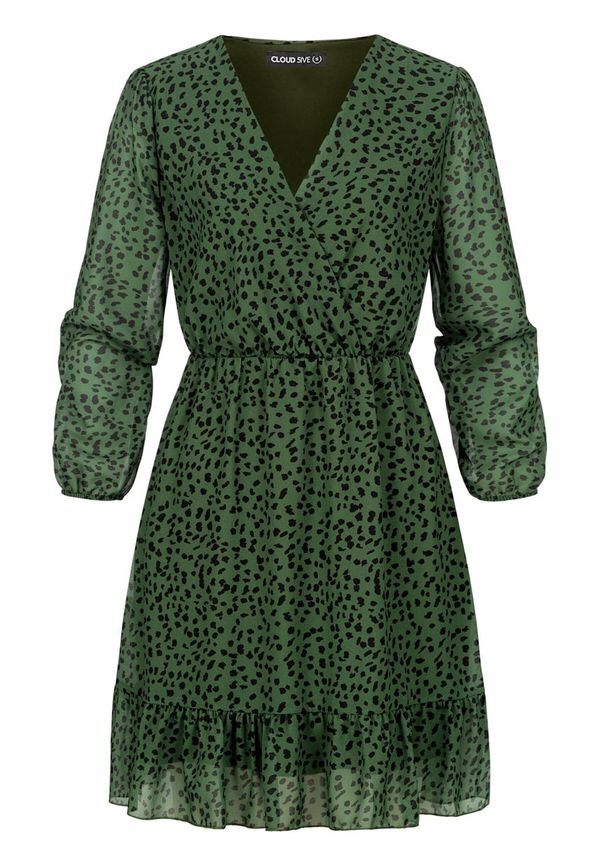 Cloud5ive Cloud5ive Рокля  тъмнозелено / черно