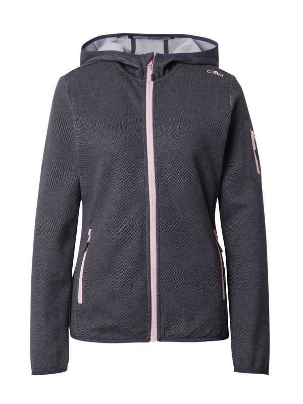 CMP CMP Функционално поларено яке  бледорозово / черно