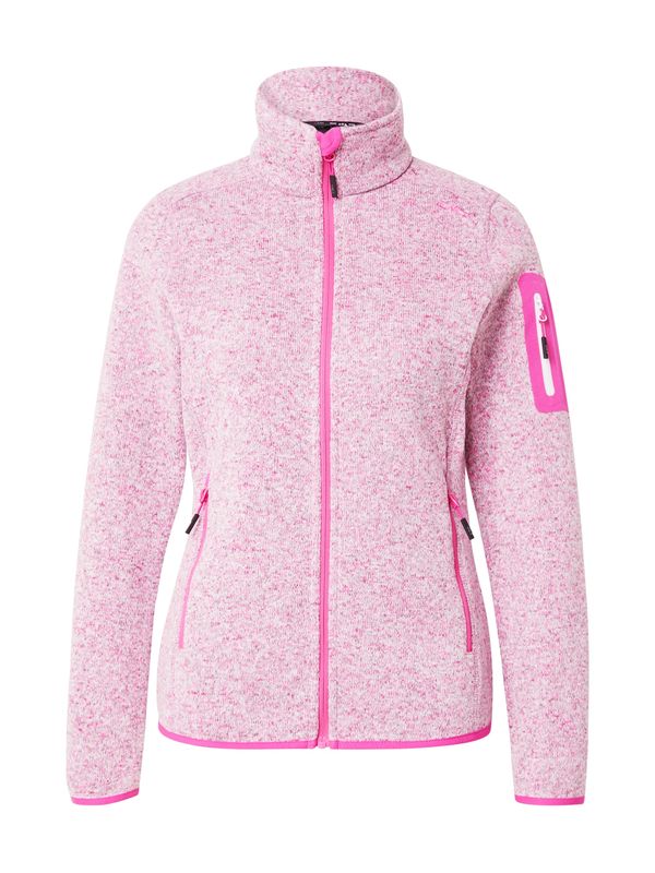 CMP CMP Функционално поларено яке  розово / розов меланж