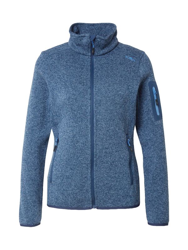 CMP CMP Функционално поларено яке  синьо меланж