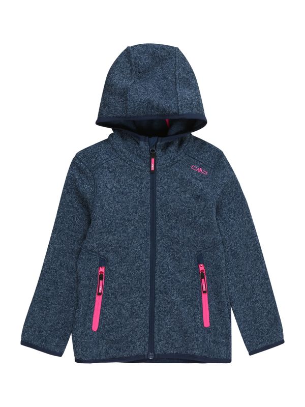 CMP CMP Функционално поларено яке  тъмносиньо / неоново розово