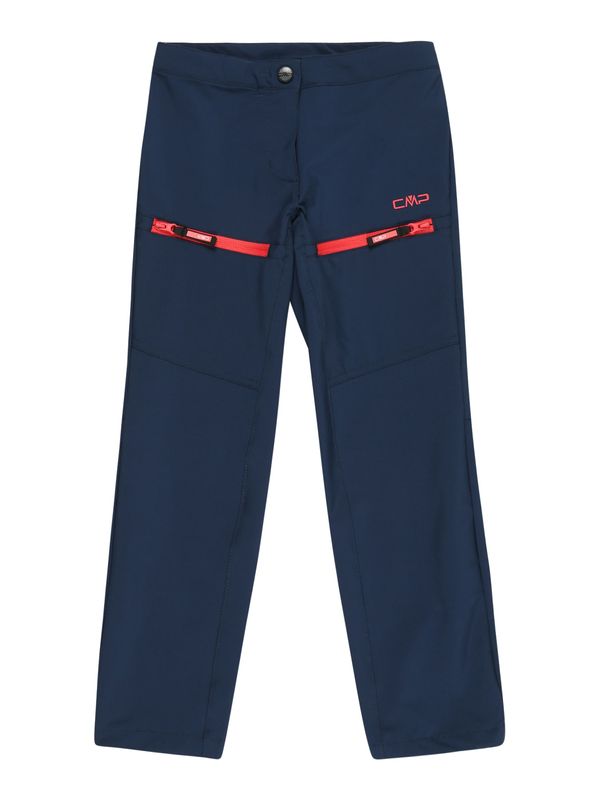 CMP CMP Outdoor панталон  тъмносиньо / червено