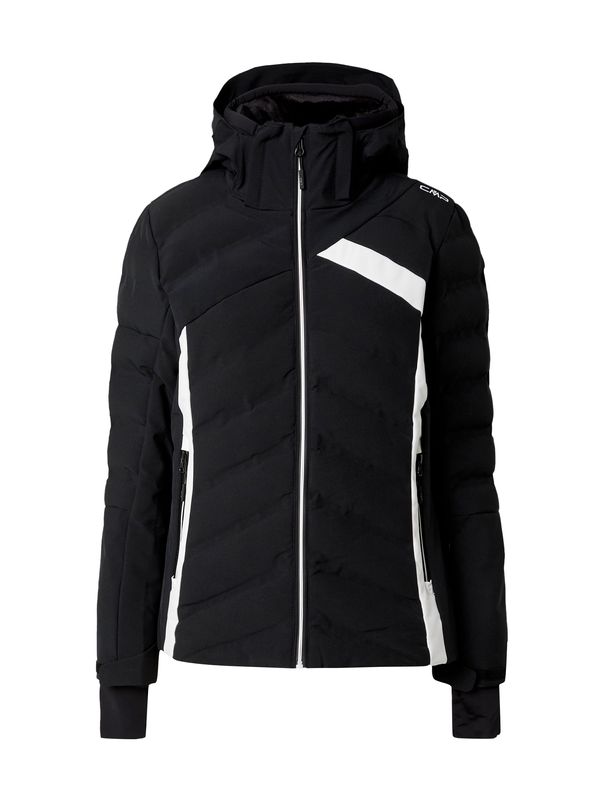 CMP CMP Спортно яке  черно / бяло