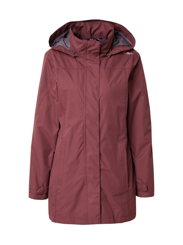 CMP CMP Външно палто  бледорозово / бургундово червено