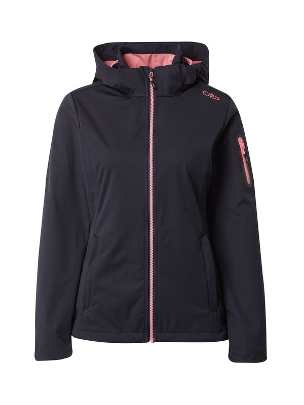 CMP CMP Външно яке  антрацитно черно / бледорозово