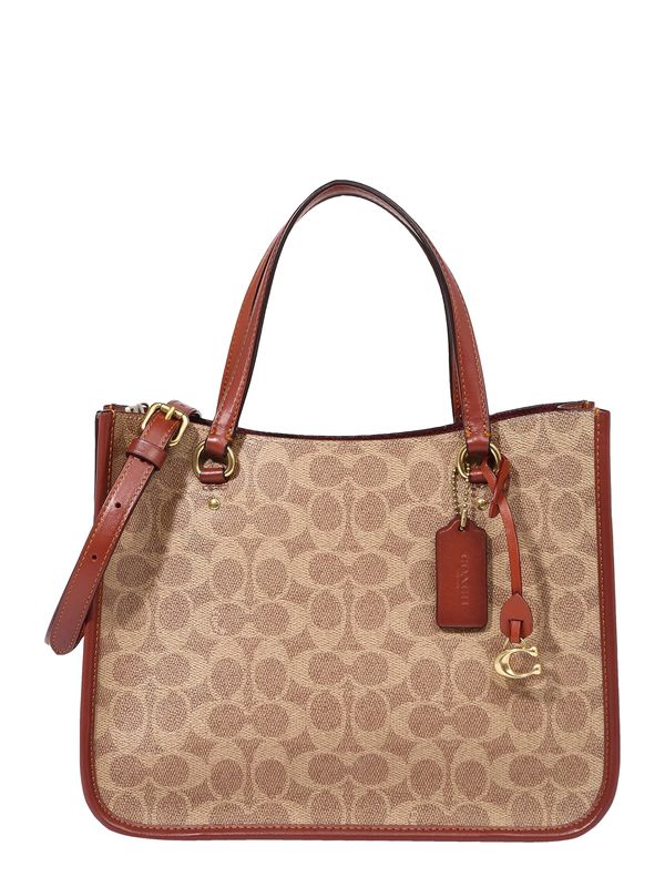 COACH COACH Дамска чанта  телесен цвят / светлобежово / ръждиво червено