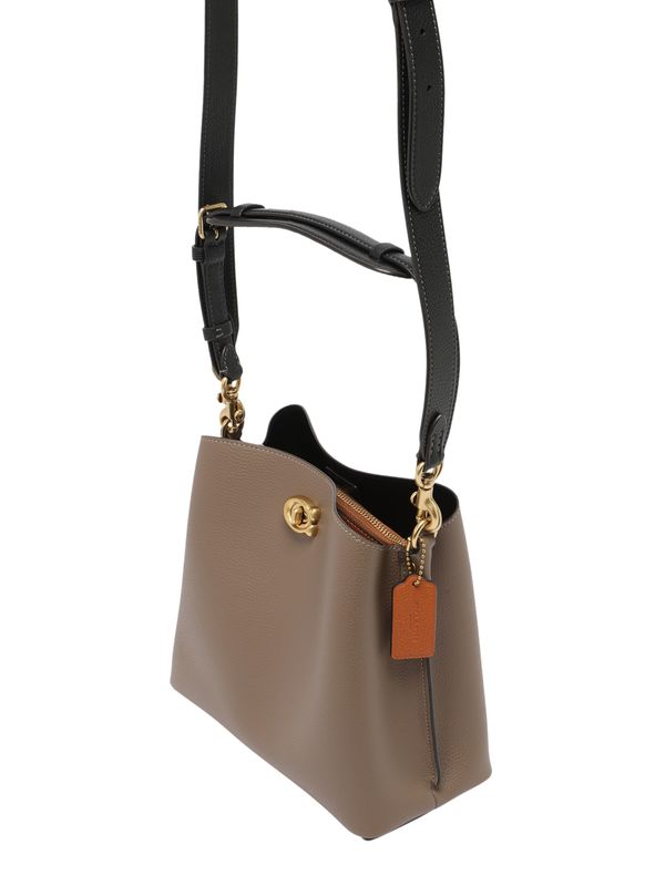 COACH COACH Дамска чанта 'Willow'  таупе сиво / черно