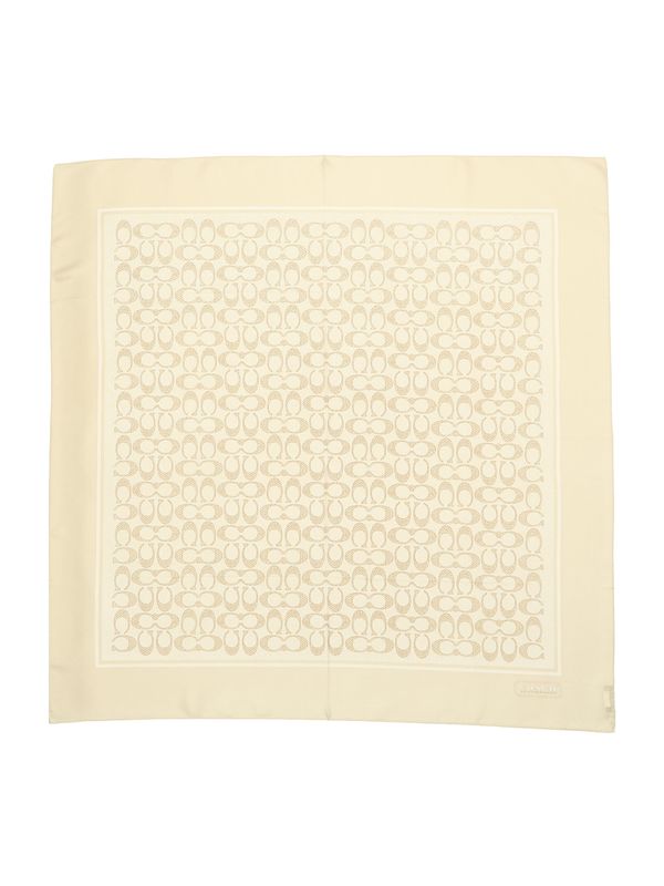 COACH COACH Кърпи  кремаво / тъмнобежово