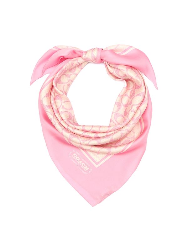COACH COACH Кърпи  светлорозово / мръсно бяло