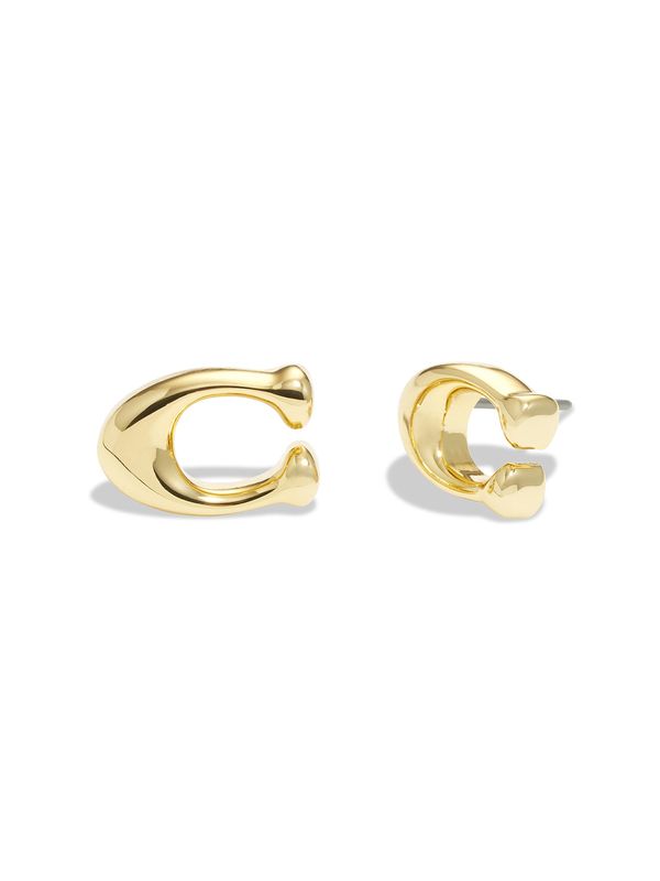 COACH COACH Обеци 'BUBBLE'  злато