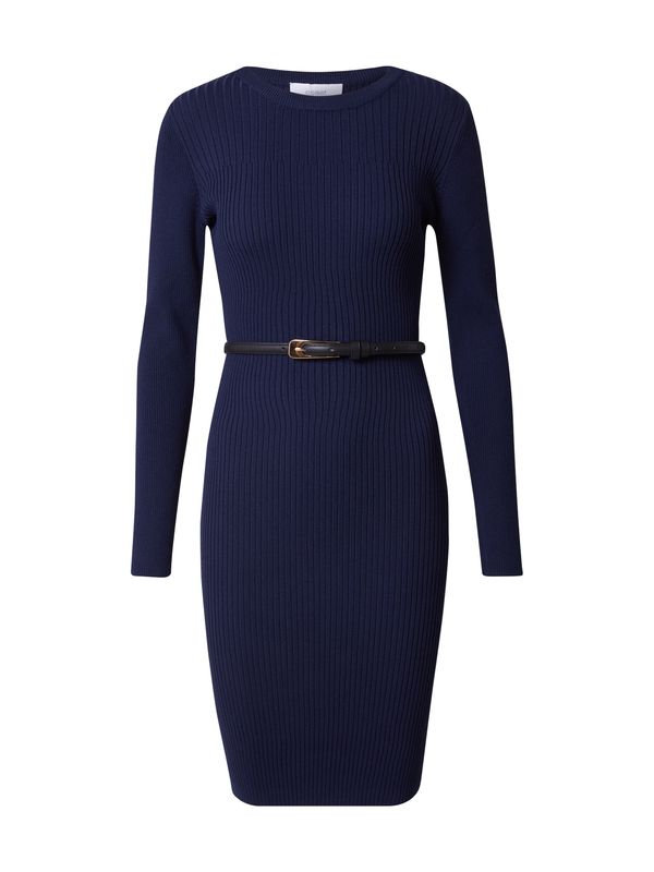 Coast Coast Плетена рокля  нейви синьо