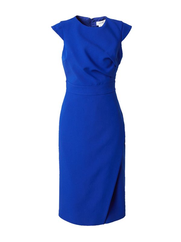 Coast Coast Рокля с права кройка  кралско синьо