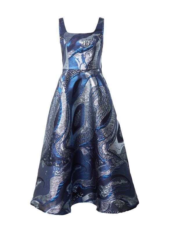 Coast Coast Рокля  синьо / нейви синьо / сребърно