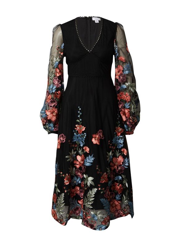 Coast Coast Рокля  светлосиньо / каки / светлочервено / черно