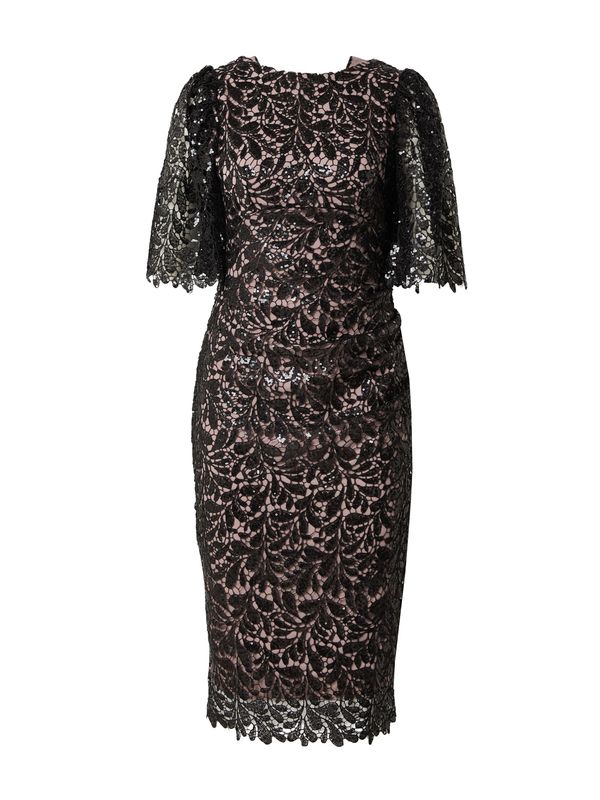 Coast Coast Рокля  телесен цвят / черно