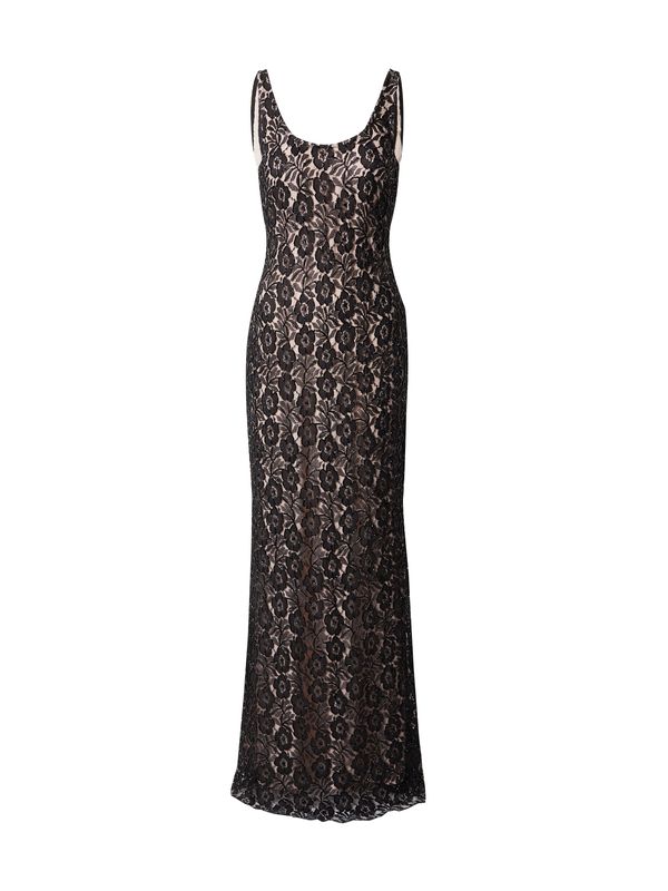 Coast Coast Вечерна рокля  бежово / черно