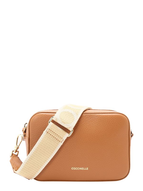 Coccinelle Coccinelle Чанта с презрамки 'TEBE'  бежово / кафяво / злато